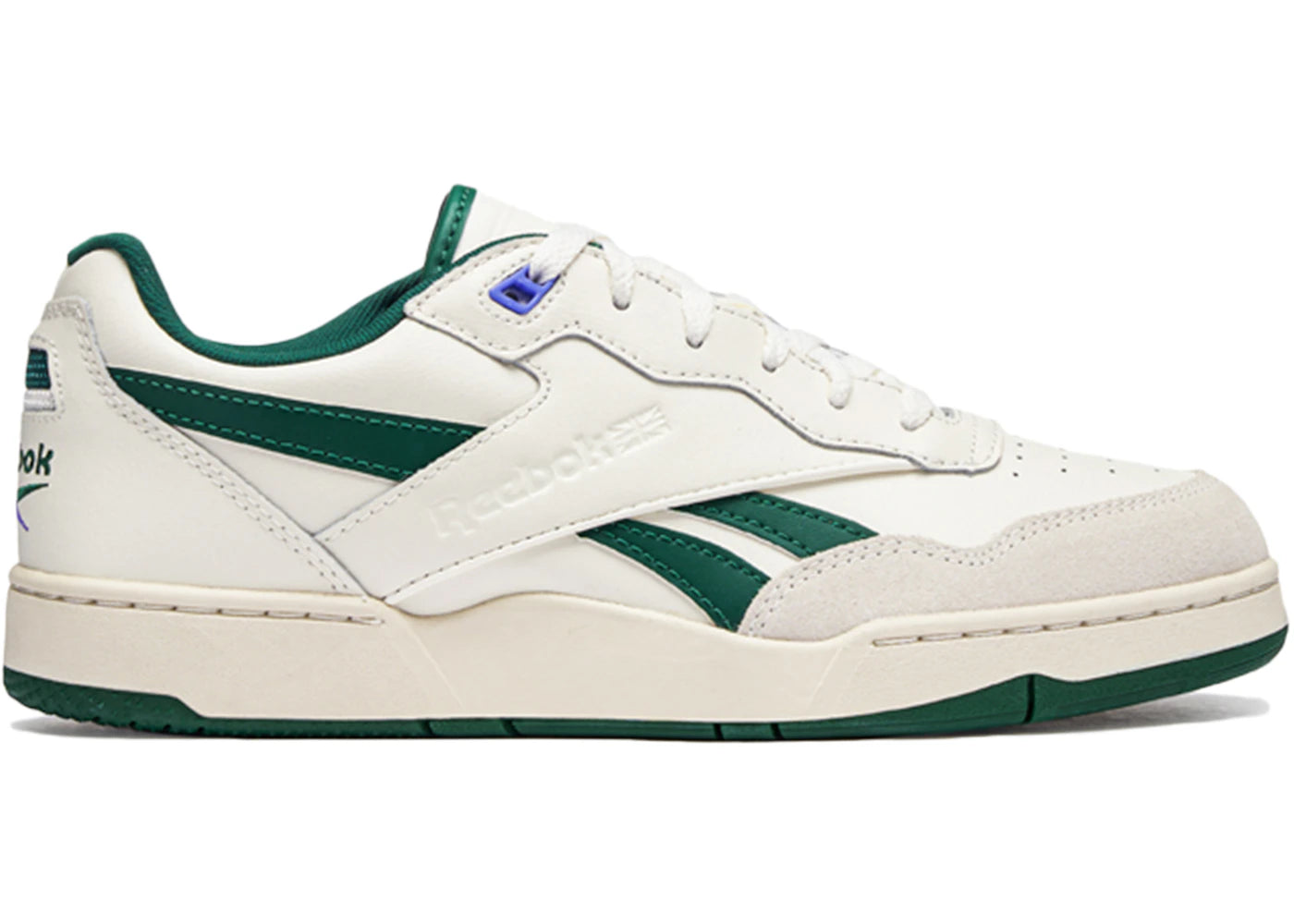 Reebok BB 4000 II-Chalk Dark Green Alabaster
