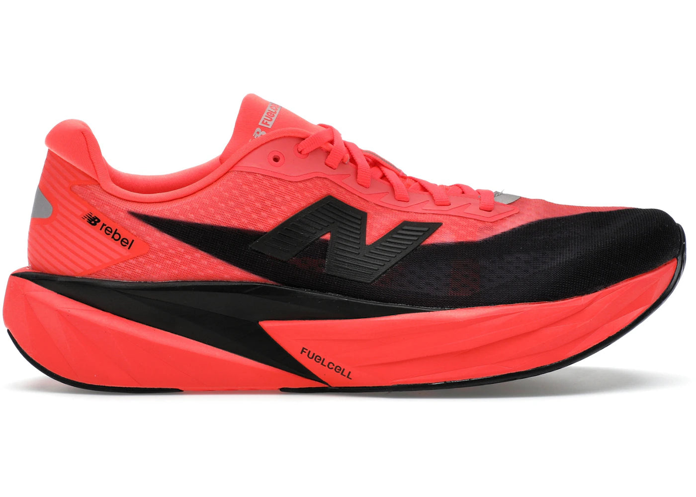New Balance FuelCell Rebel v5 Urgent Red Black
