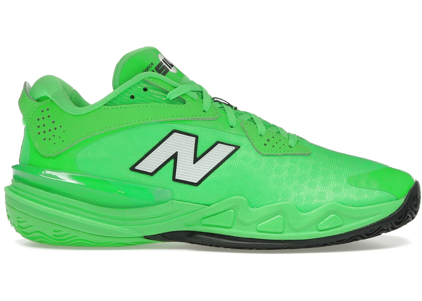 New Balance Hesi Low v2 Vert Punch Blanc