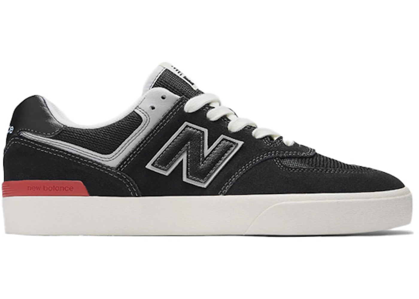 New Balance Numeric 574 Vulc Black White