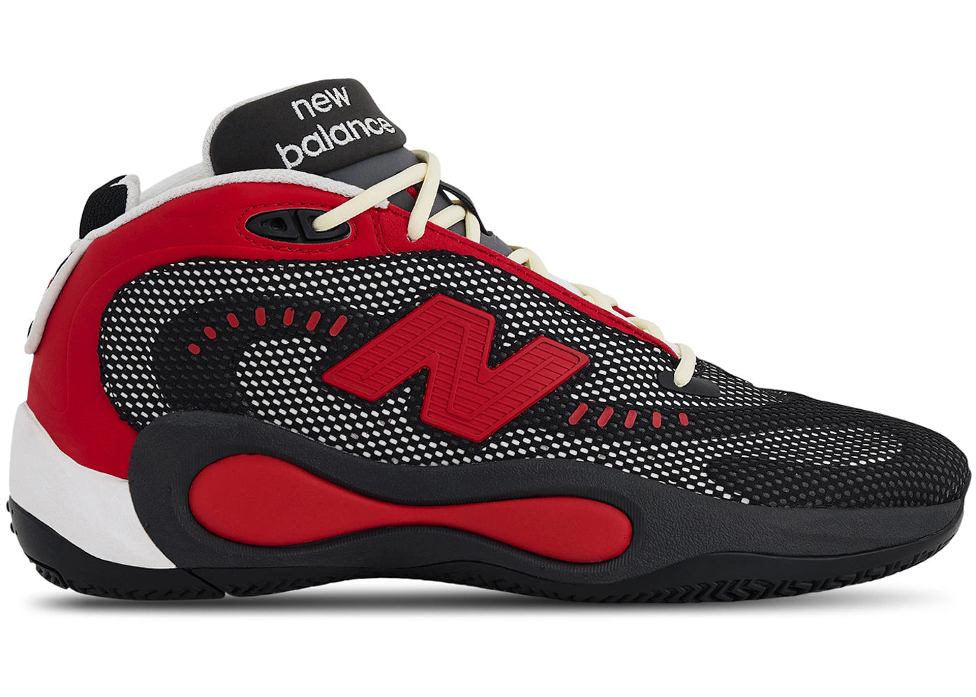 New Balance P400 Black Team Red