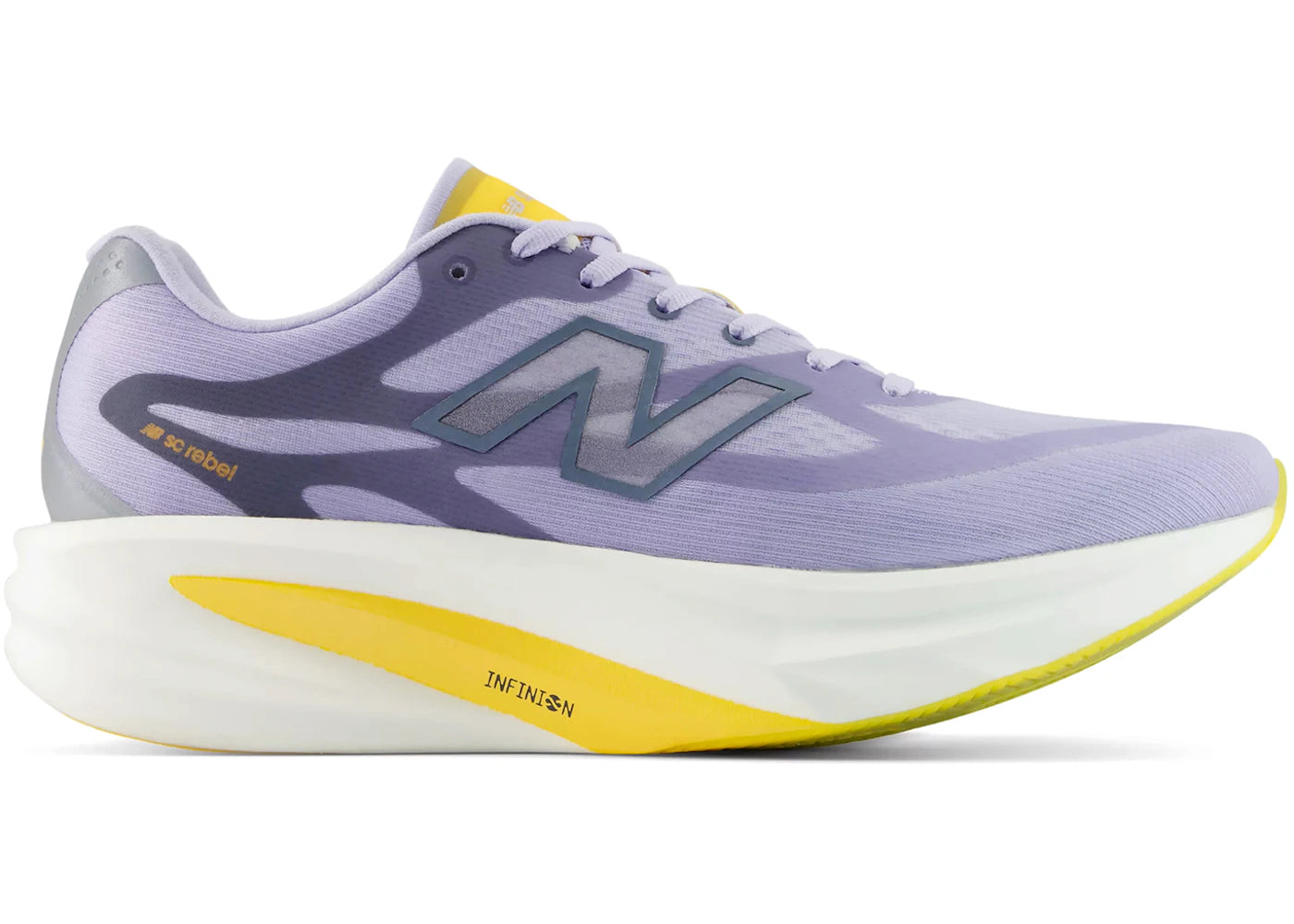 New Balance SuperComp Rebel Smoked Violet Satsuma Orange - main view