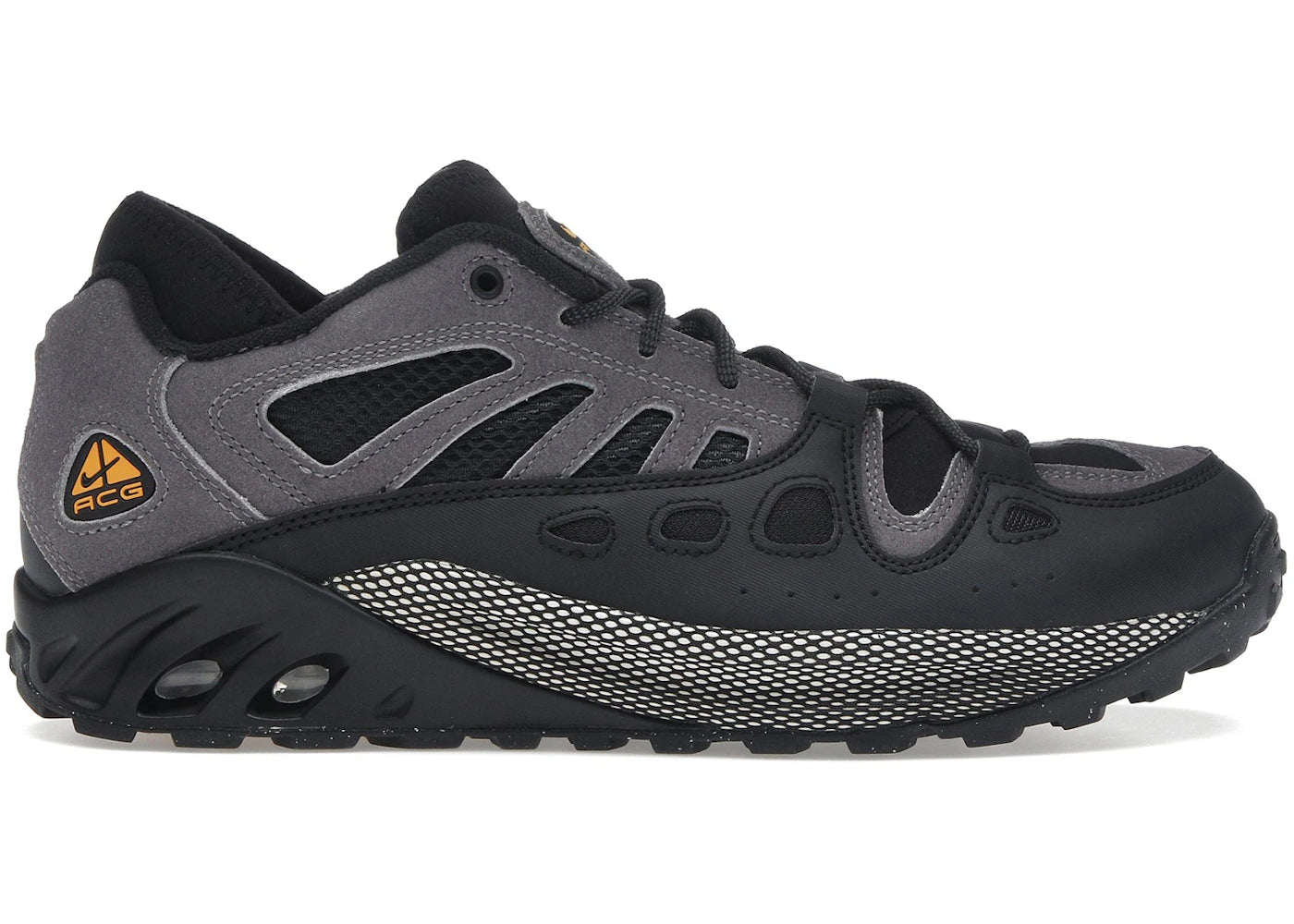 Nike ACG Air Exploraid-Light Graphite Black Photon Dust Canyon Gold