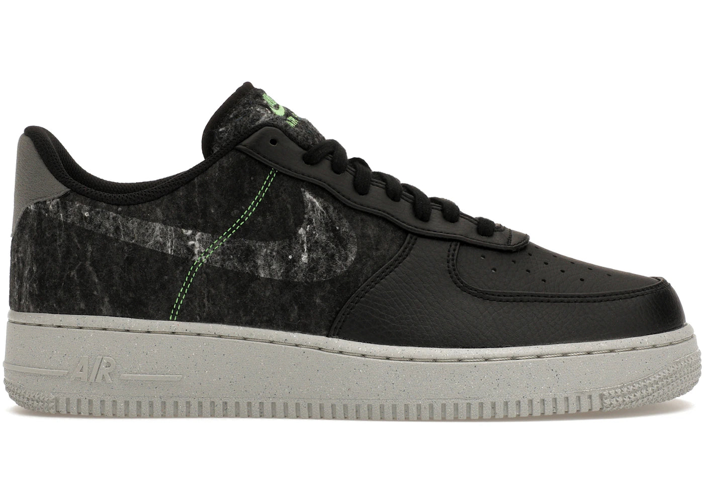 Nike Air Force 1 Low '07 LV8-Black Electric Green