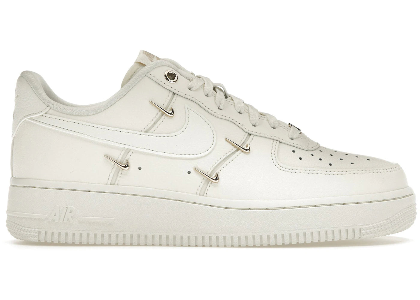 Nike Air Force 1 '07 LX CN-Sail Gold Mini Swooshes (Women's)