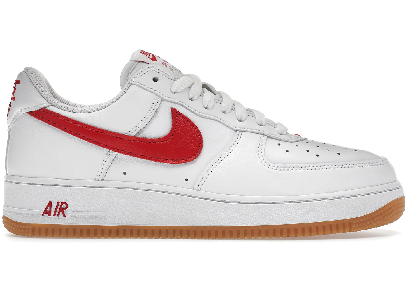 Nike Air Force 1 '07 Low Couleur du mois Rouge universitaire Gomme