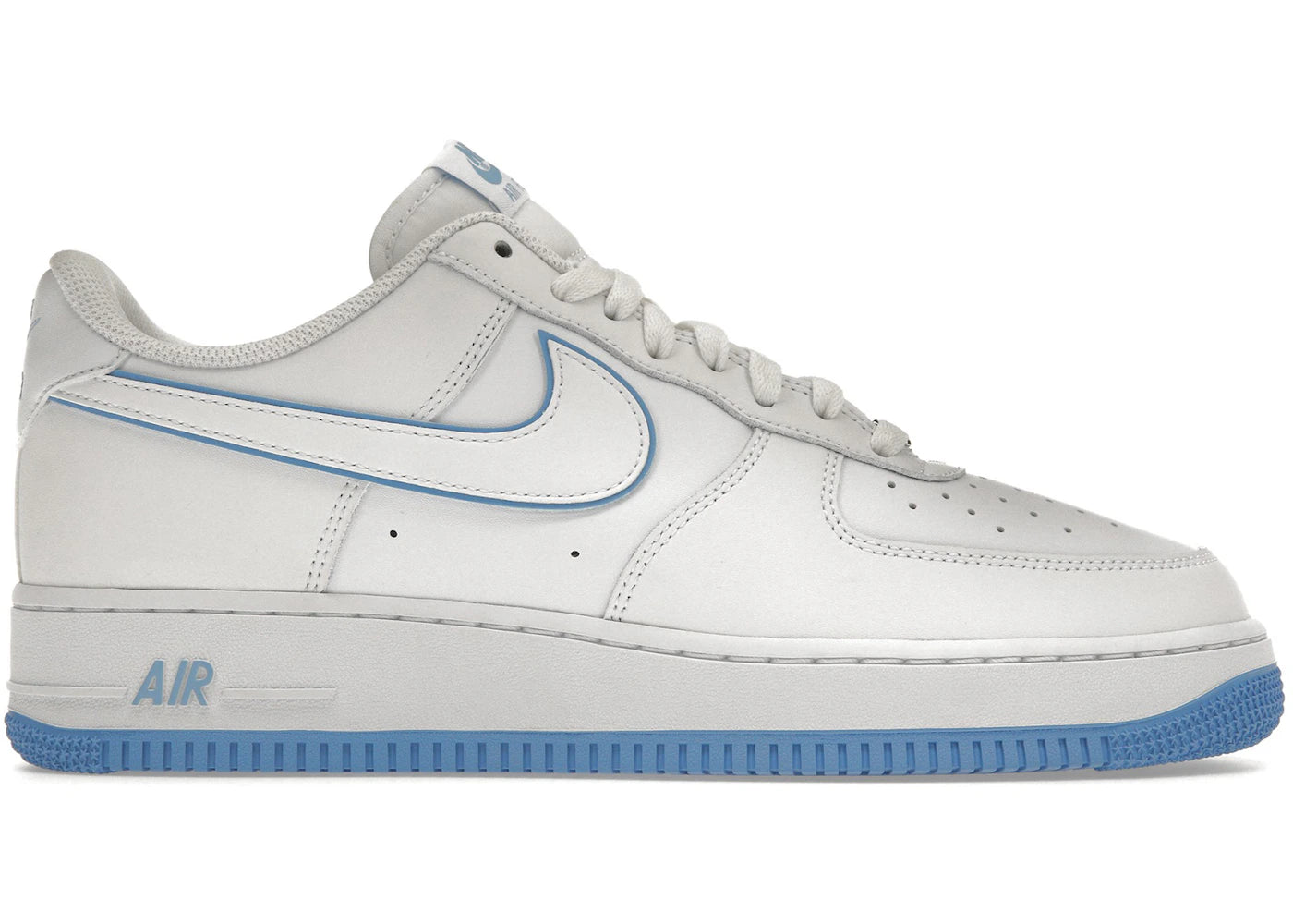 Nike Air Force 1 '07 Low-White University Blue Sole
