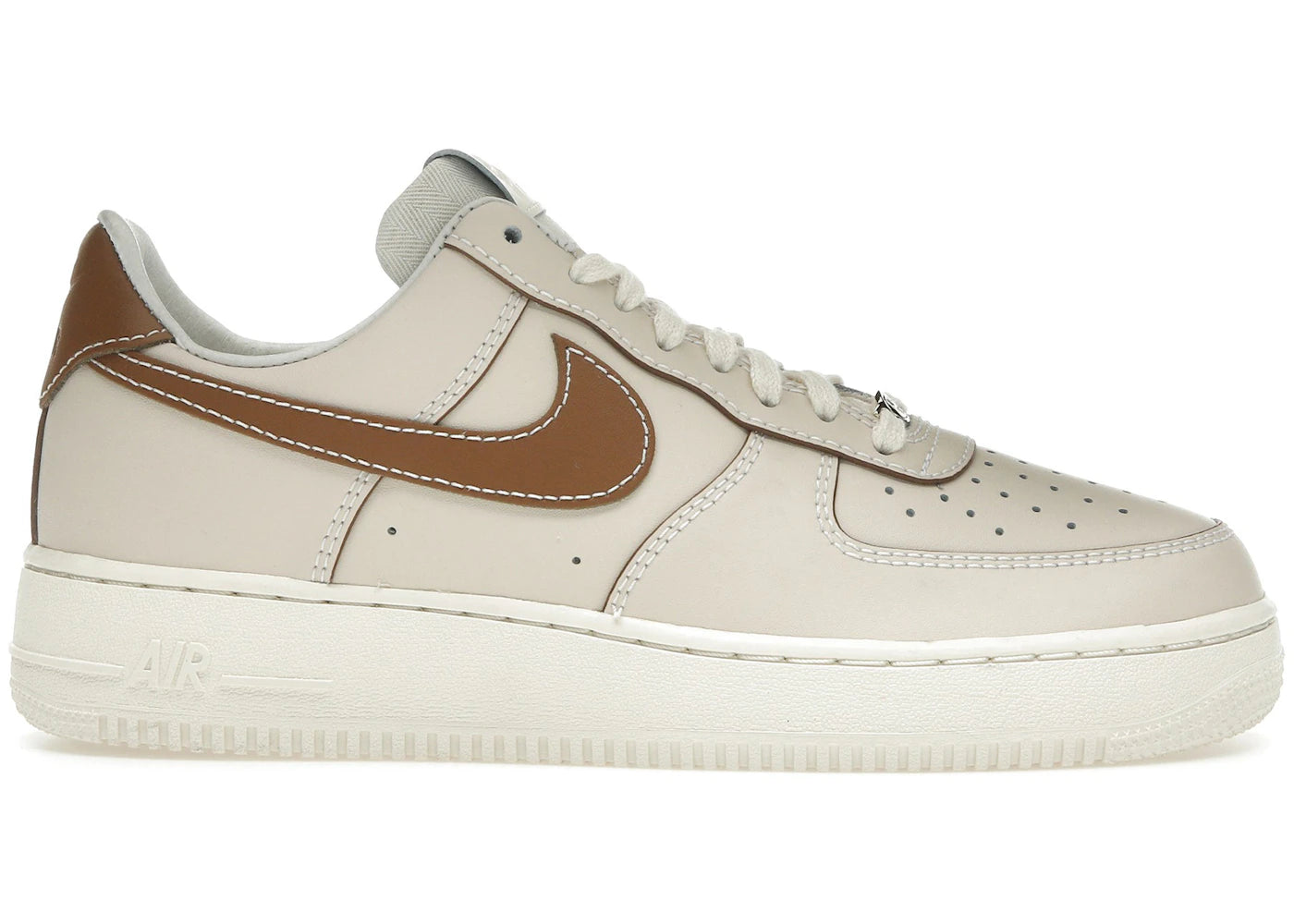 Nike Air Force 1 '07-Pearl White Pale Ivory Sail Light British Tan