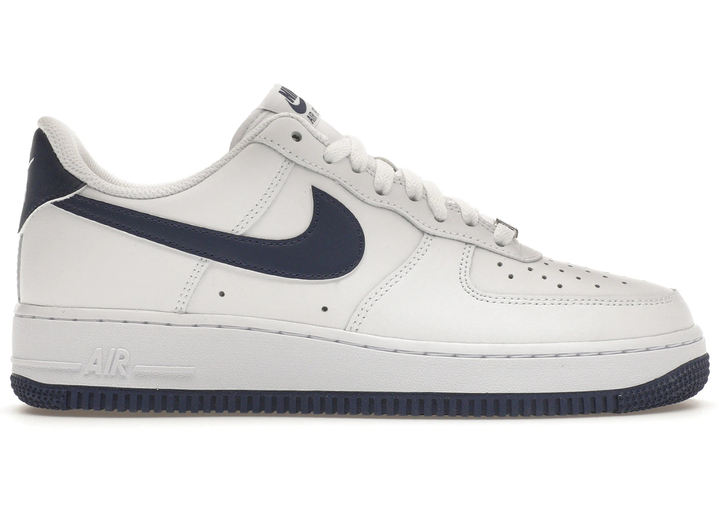Nike Air Force 1 '07-White Midnight Navy (2024)