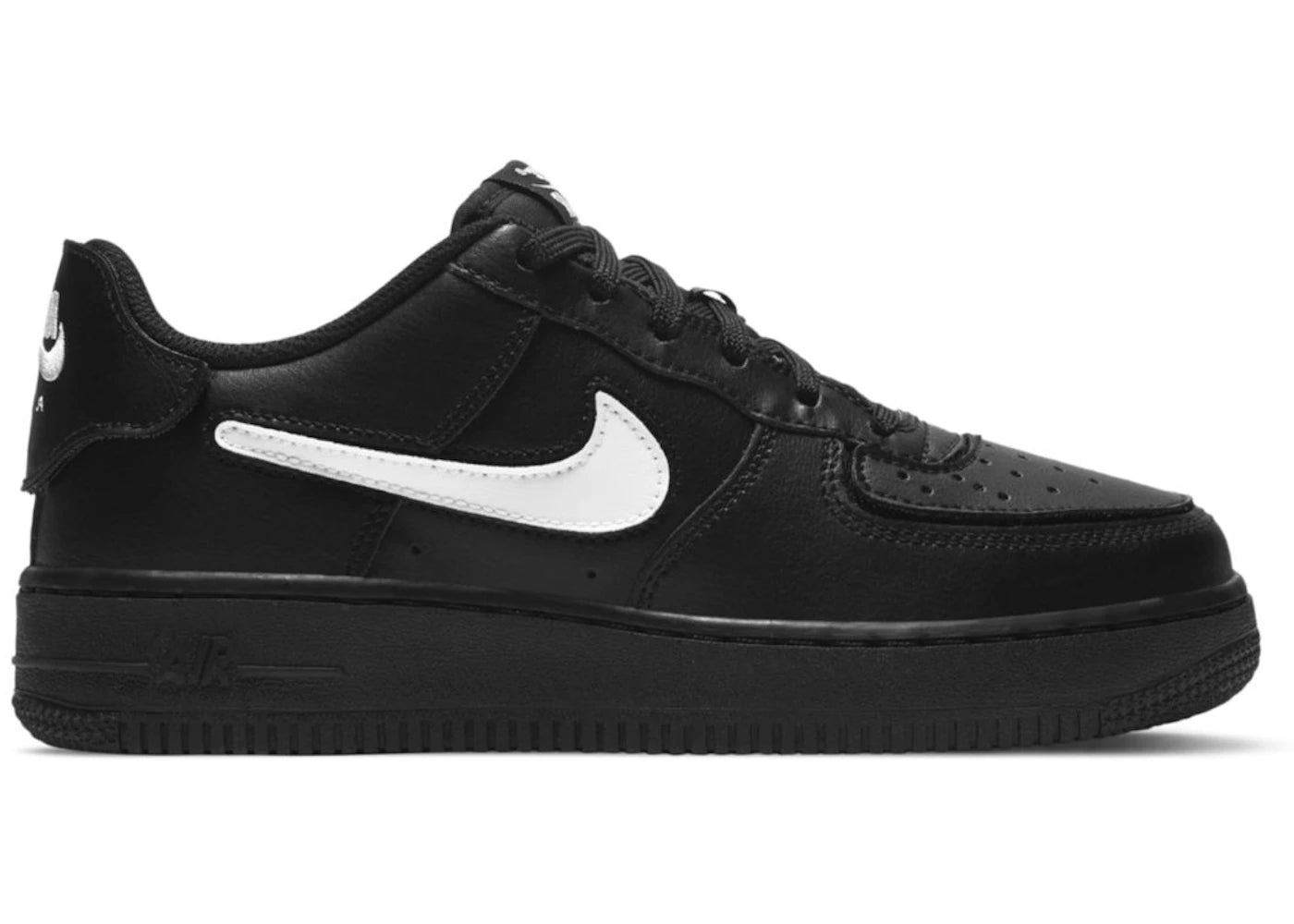 Nike Air Force 1/1-Black (GS)