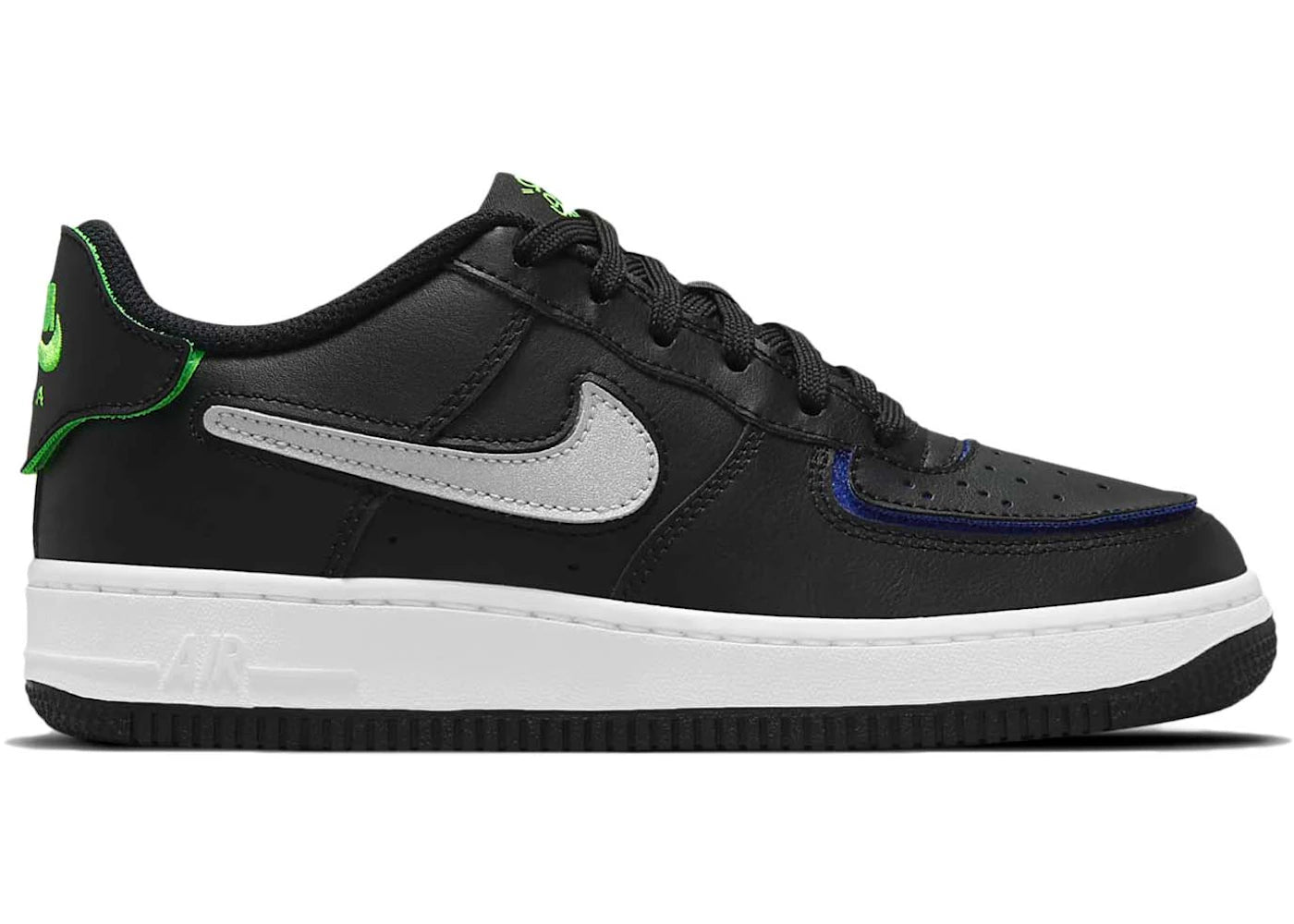 Nike Air Force 1/1 Low-AF1 Mix Noir (GS)