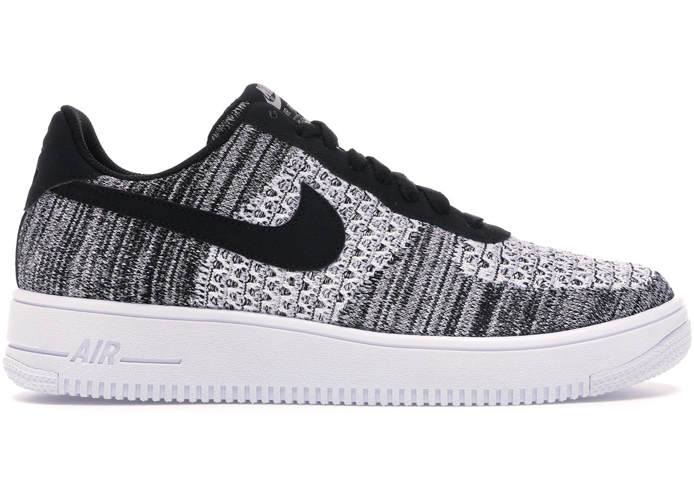 Nike Air Force 1 Flyknit 2-Black Pure Platinum