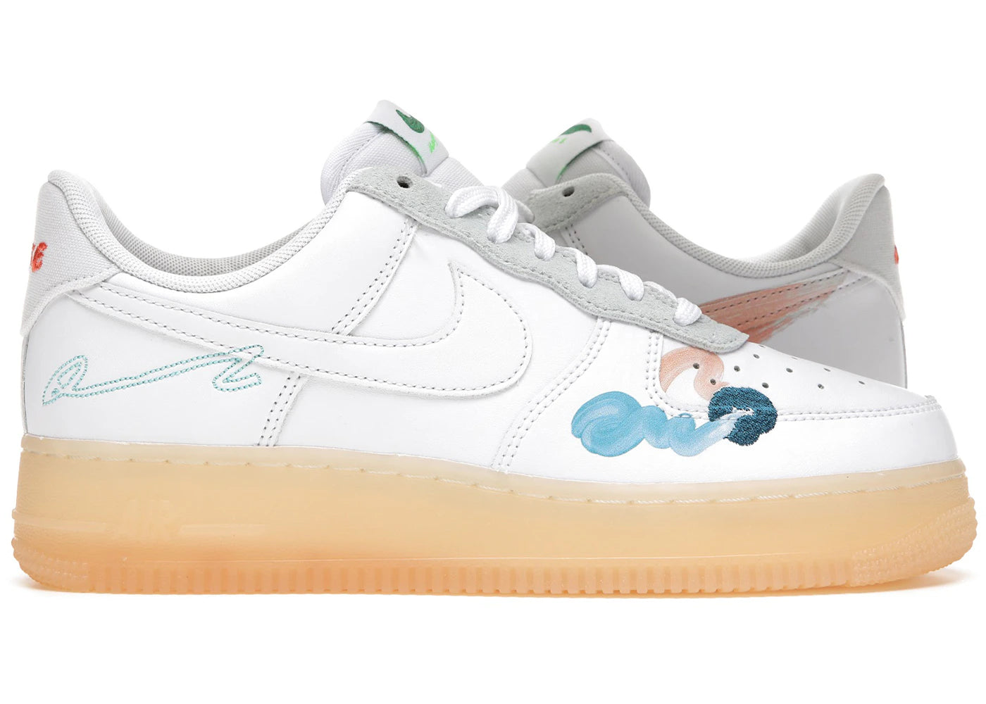 Nike Air Force 1 Flyleather-Mayumi Yamase White