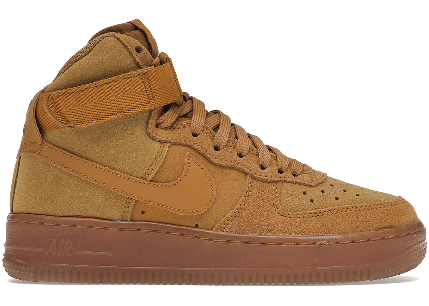 Nike Air Force 1 High LV8 3-Wheat (GS)
