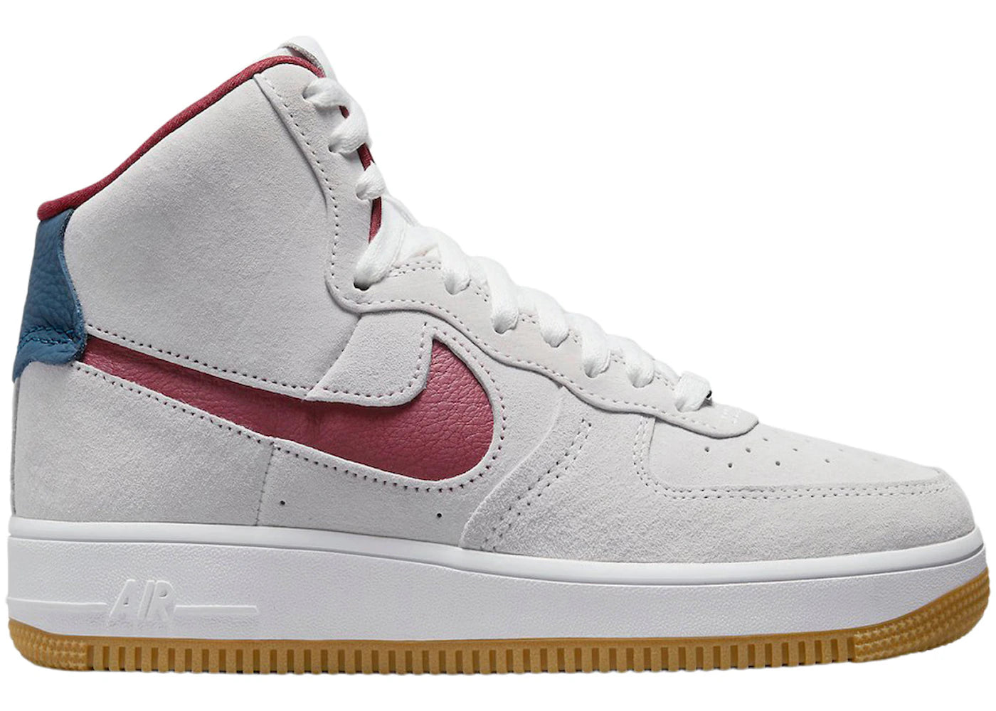 Nike Air Force 1 High Sculpt-Grey Suede (Women's)