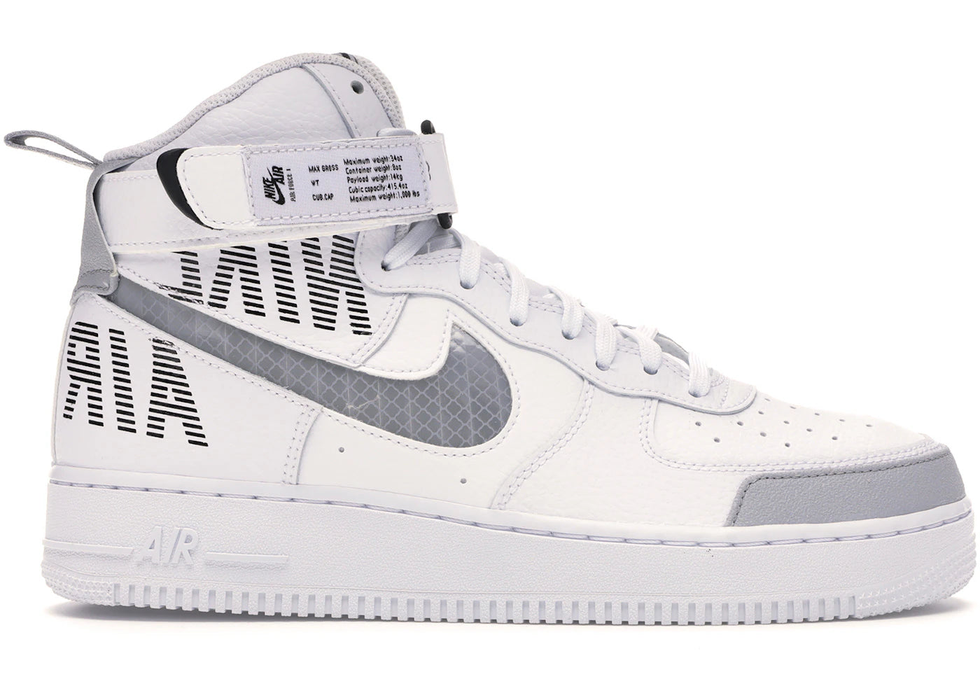 Nike Air Force 1 High-Under Construction White