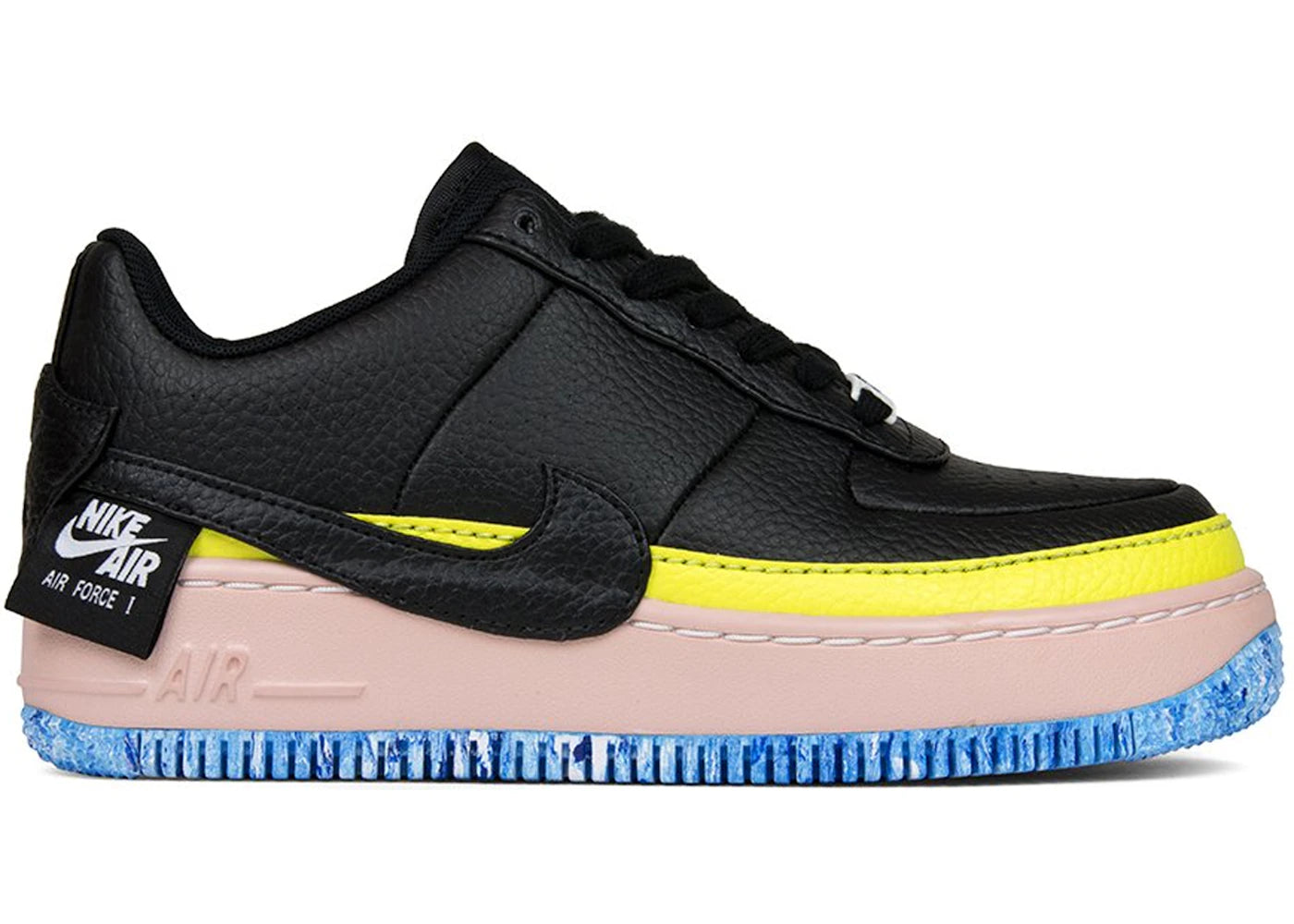 Nike Air Force 1 Jester XX-Black Sonic Yellow Arctic Orange (Women's)