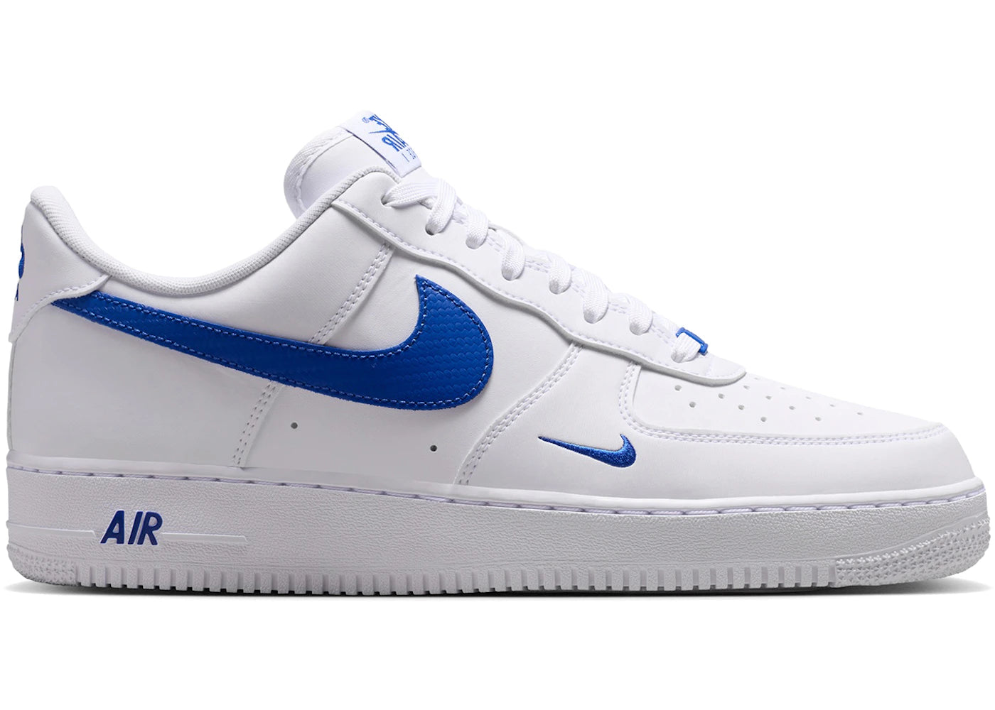 Nike Air Force 1 Low '07 Carbon Fiber Swoosh White Game Royal - main view