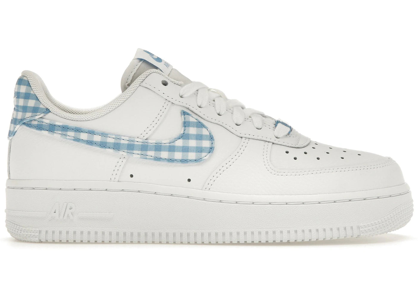 Nike Air Force 1 Low '07 Essential-White University Blue Gingham