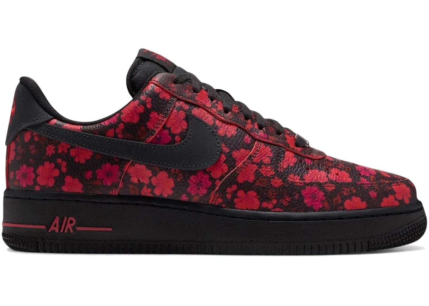 Nike Air Force 1 Low '07 Floral Off Noir Cinnabar - main view