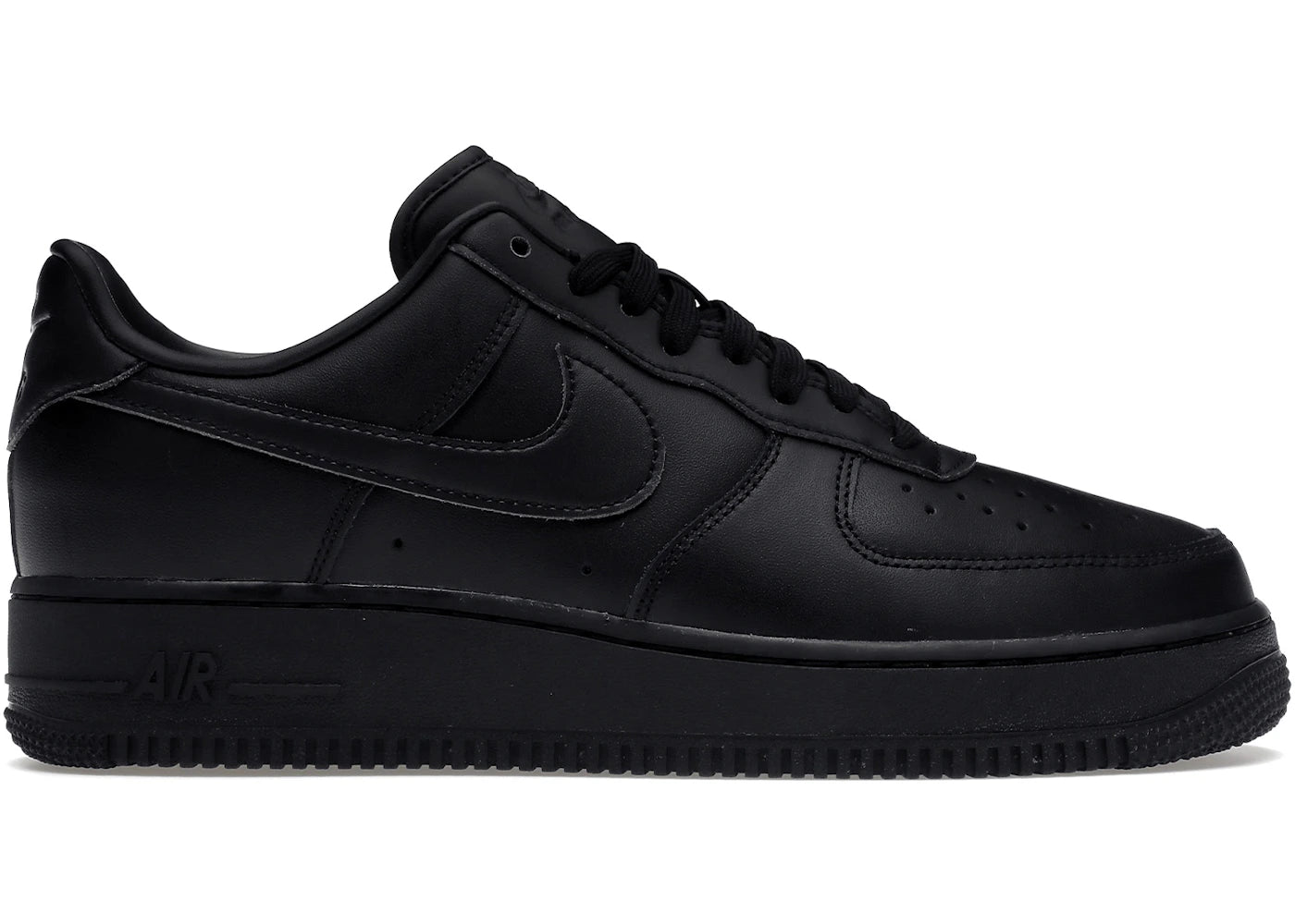 Nike Air Force 1 Low '07 - Noir anthracite frais