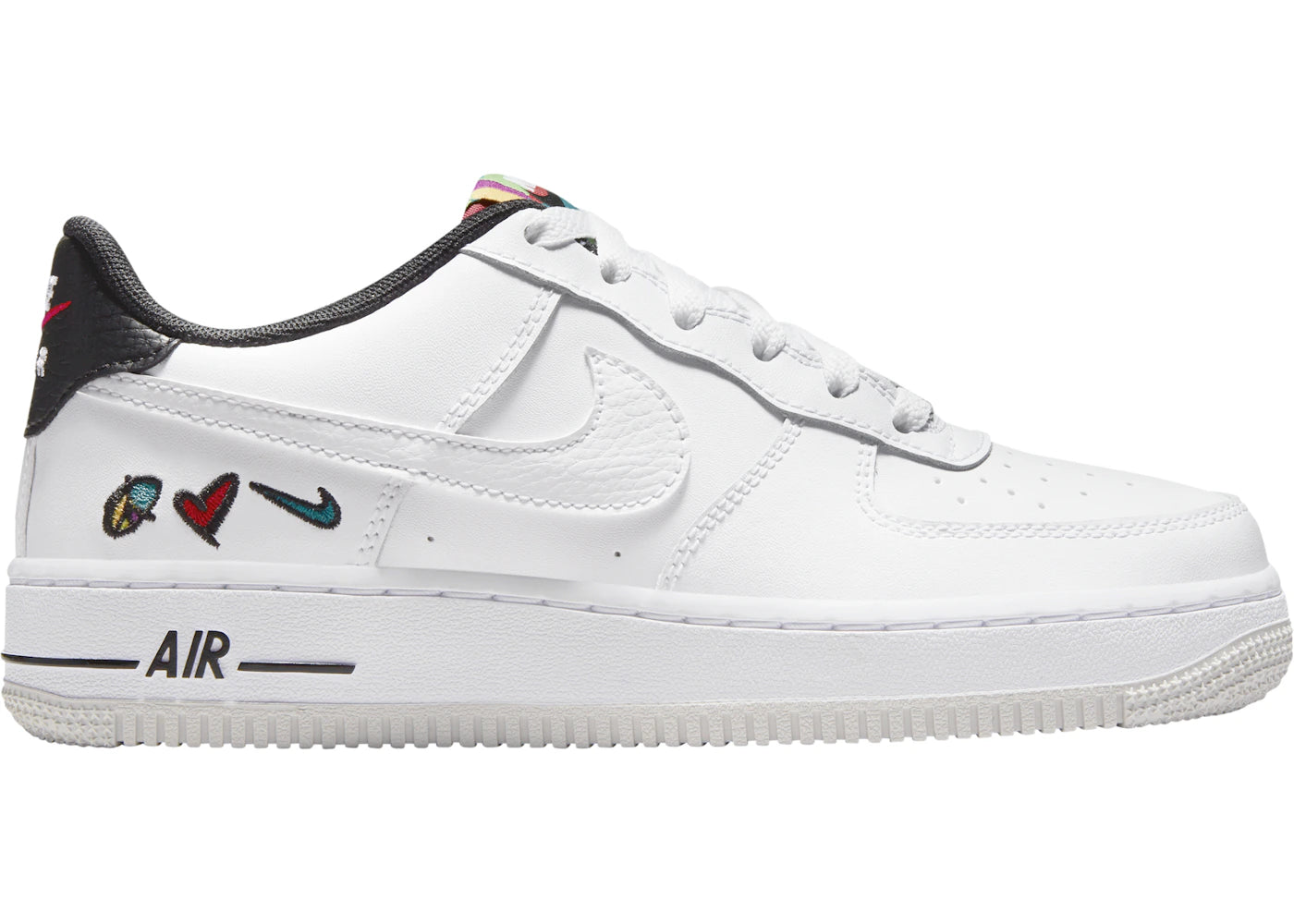 Nike Air Force 1 Low '07 LV8 3-Peace, Love, Swoosh (GS)