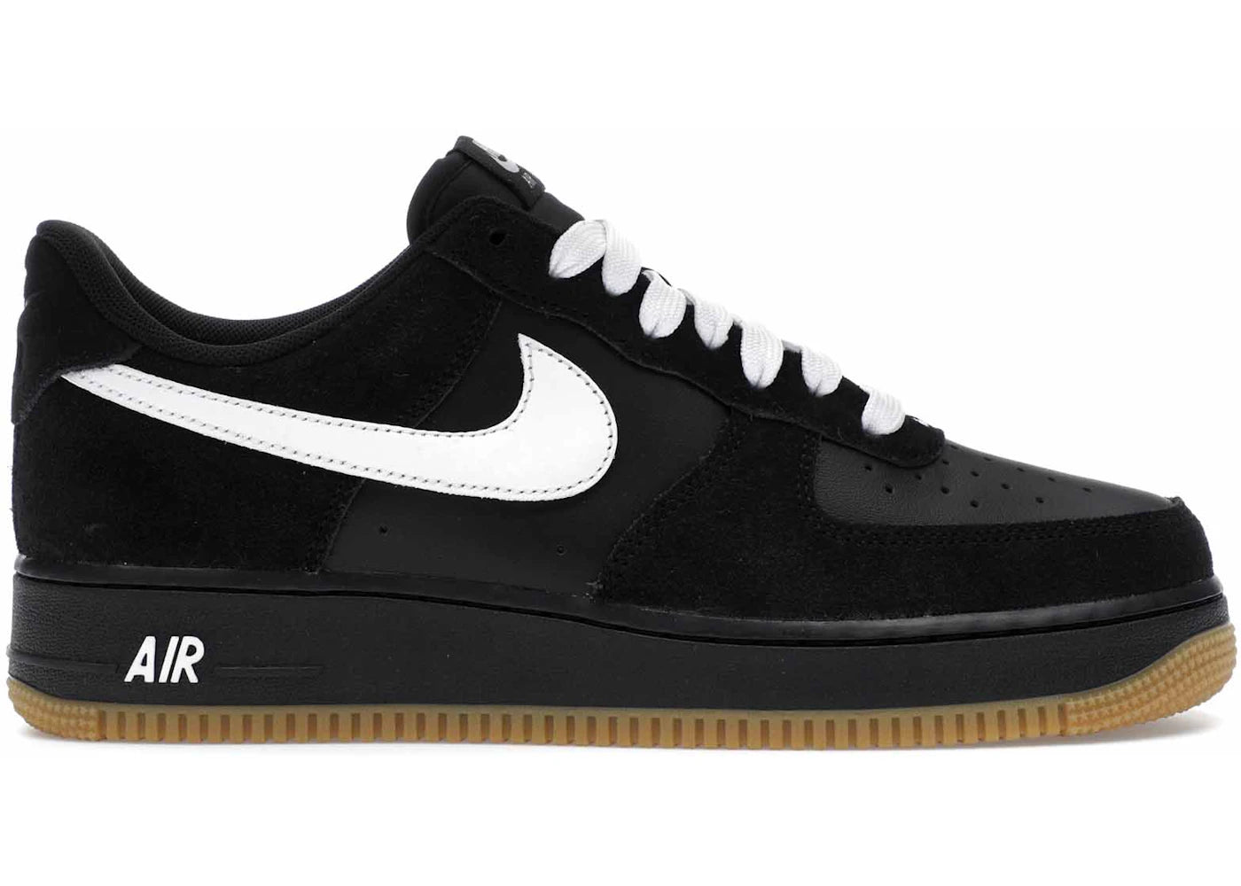 Nike Air Force 1 Low '07 LV8-Black Gum Light Brown White
