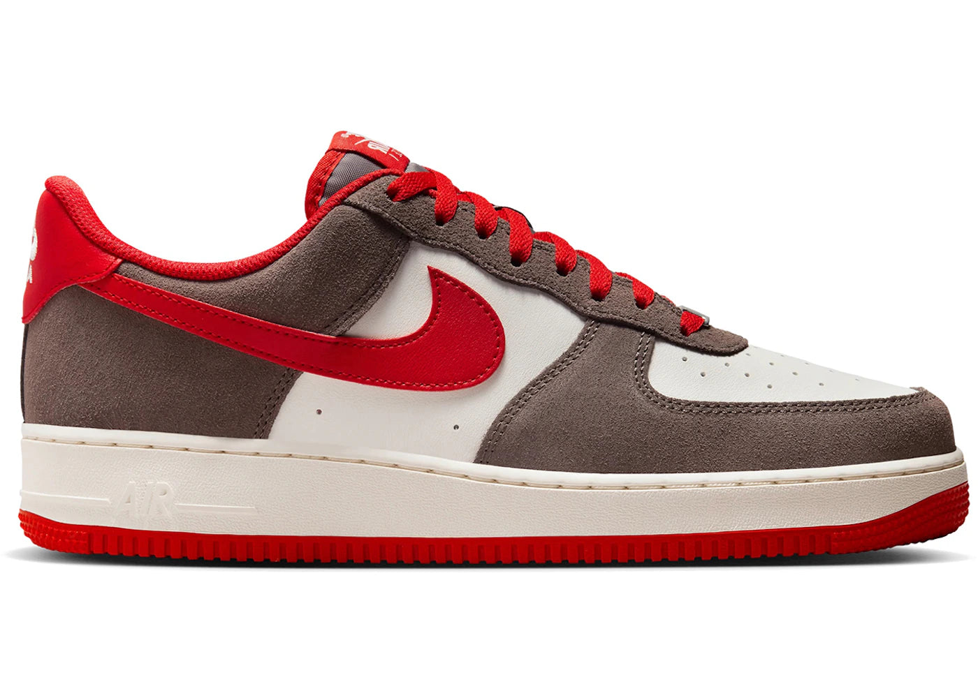 Nike Air Force 1 Low '07 LV8-Cave Stone University Red