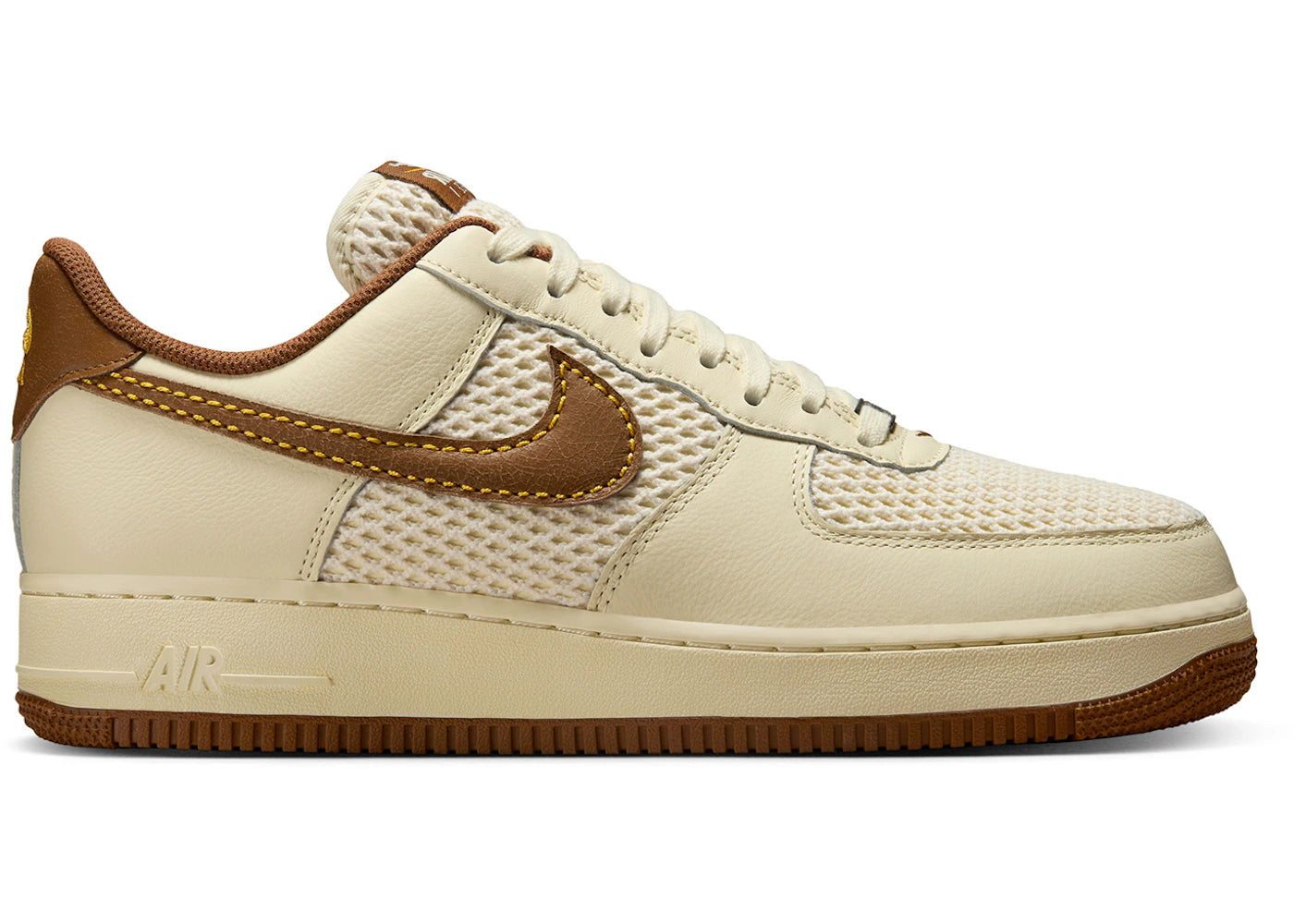Nike Air Force 1 Low '07 LV8-Coconut Milk Canyon Gold Light British Tan