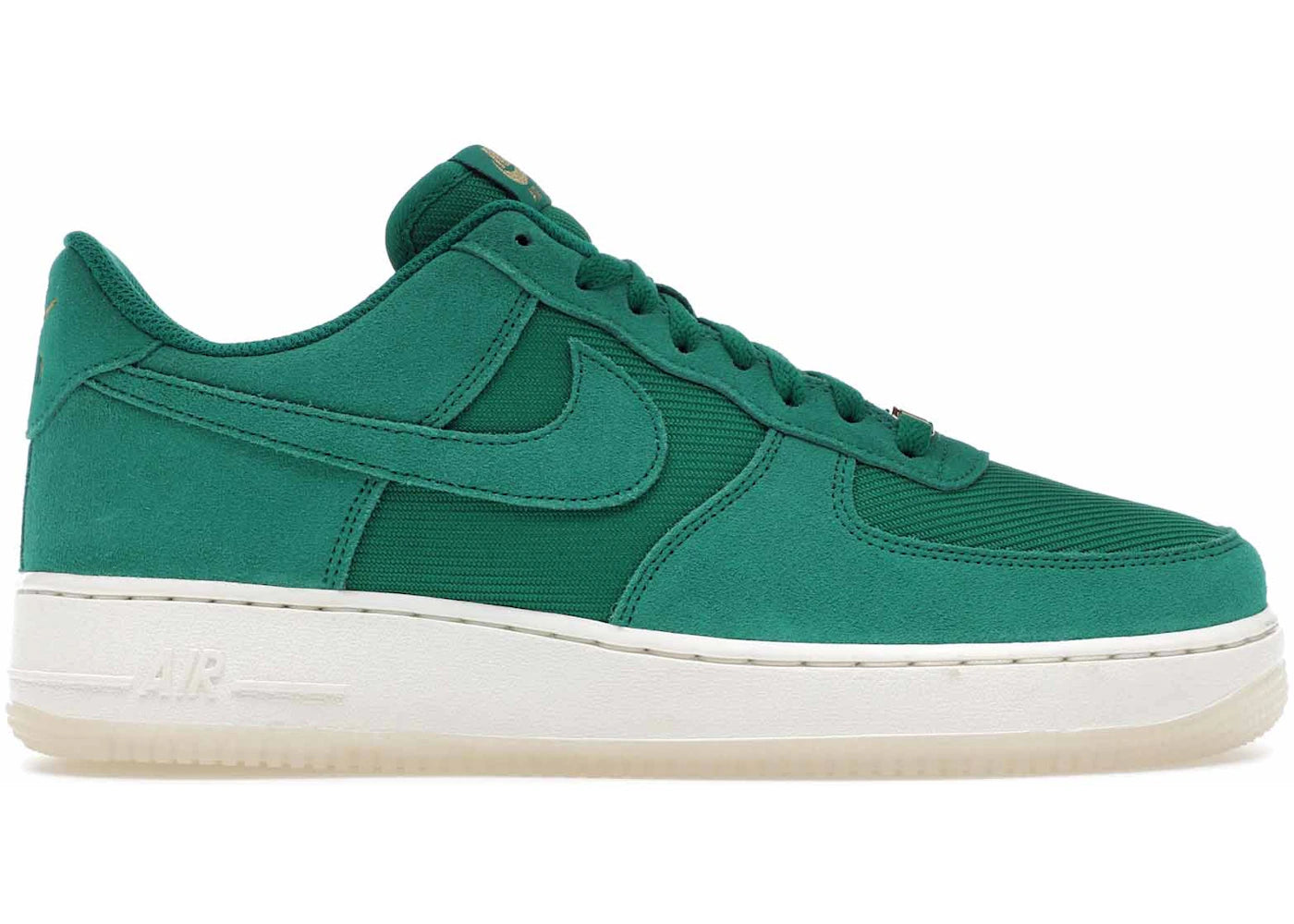 Nike Air Force 1 Low '07 LV8-Malachite Pale Ivory Metallic Gold
