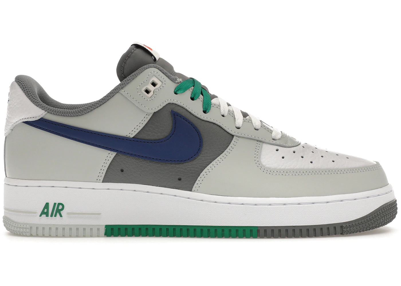 Nike Air Force 1 Low '07 LV8-Split Light Silver Deep Royal Blue