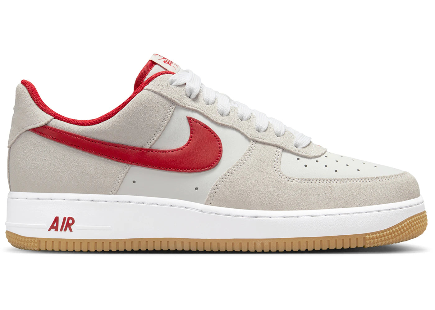 Nike Air Force 1 Low '07 LV8-Summit White Varsity Red Gum