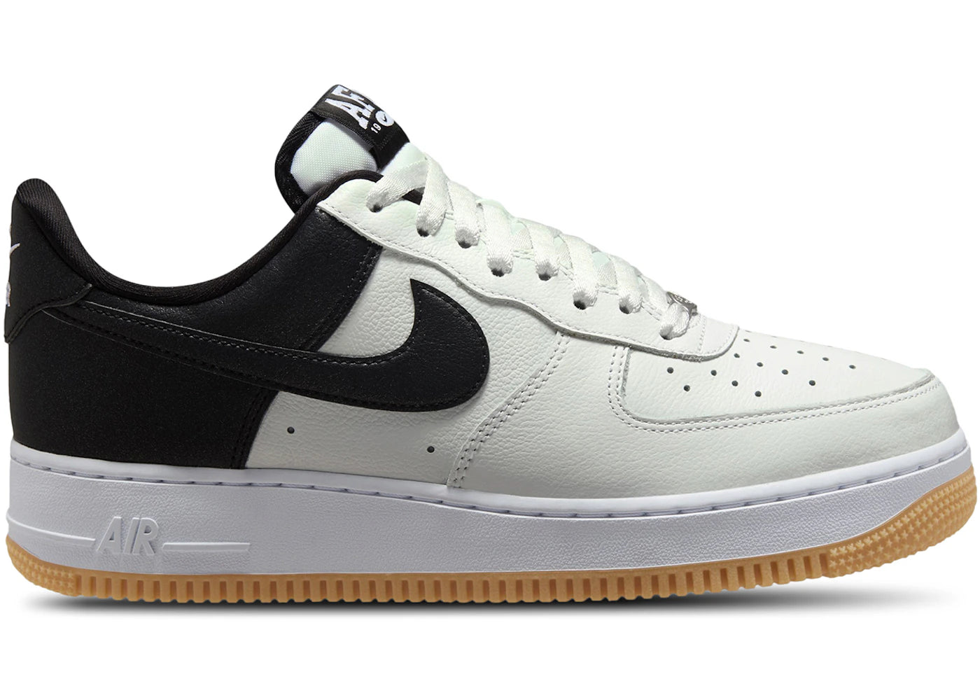 Nike Air Force 1 Low '07 LV8 Blanc Noir Argent Métallisé