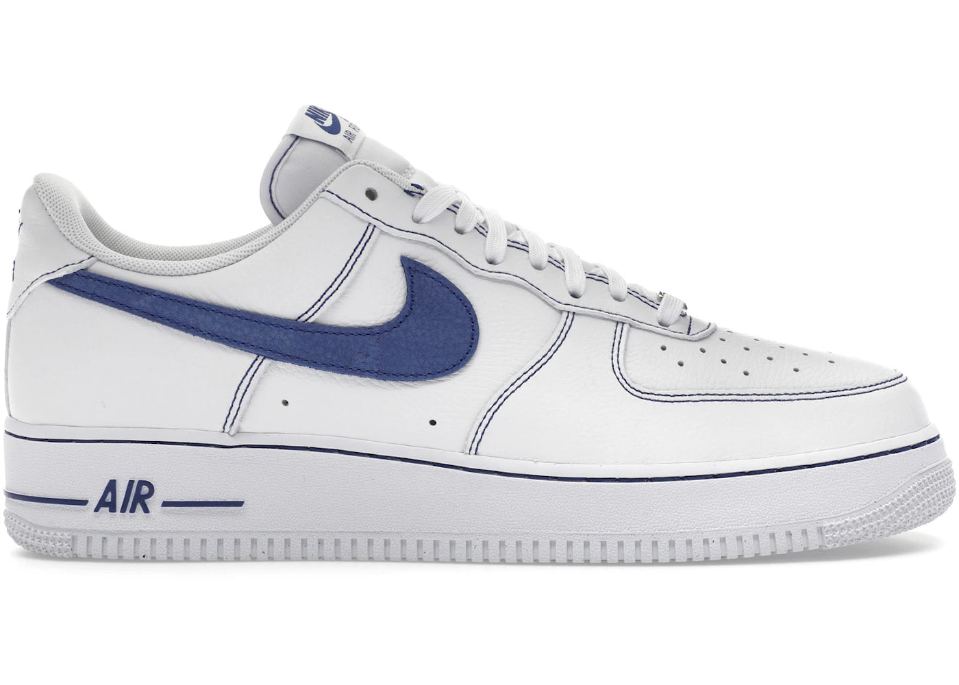 Nike Air Force 1 Low '07 LV8-White Deep Royal Blue