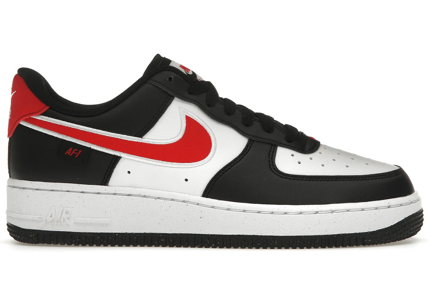 Nike Air Force 1 Low '07 Next Nature - Noir Blanc Rouge Université