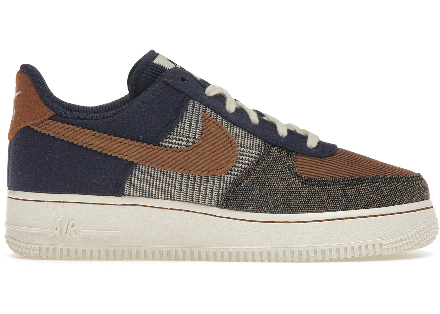 Nike Air Force 1 Low '07 PRM Tweed Midnight Navy Corduroy - main view