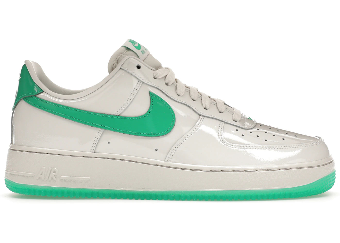 Nike Air Force 1 Low '07-Patent Platinum Tint Stadium Green