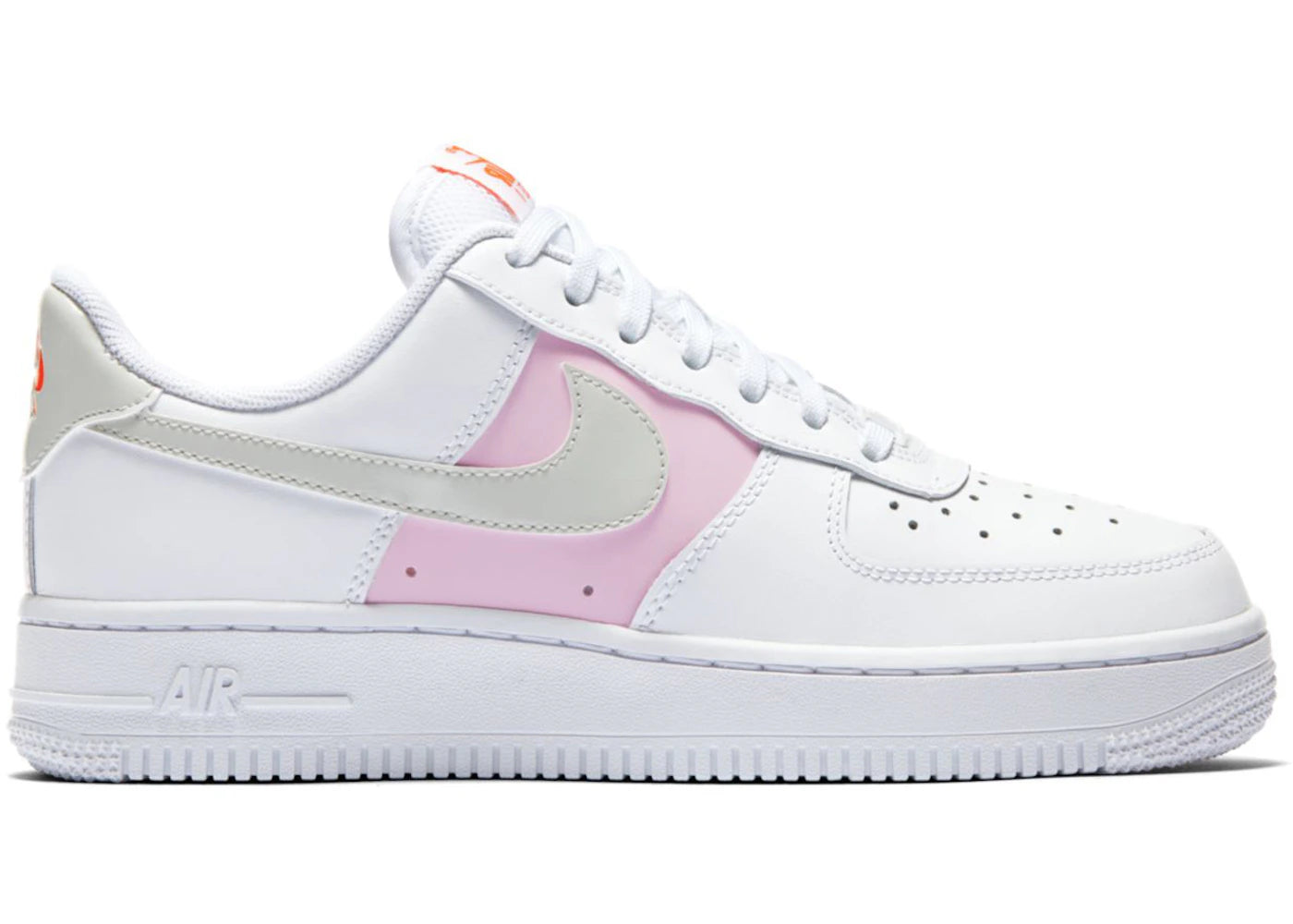 Nike Air Force 1 Low 07 SE Premium-White Pink Foam (Women's)
