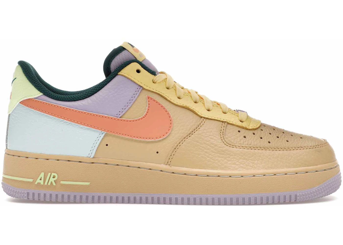 Nike Air Force 1 Low '07-Sesame Hydrangeas Soft Yellow Apricot Agate