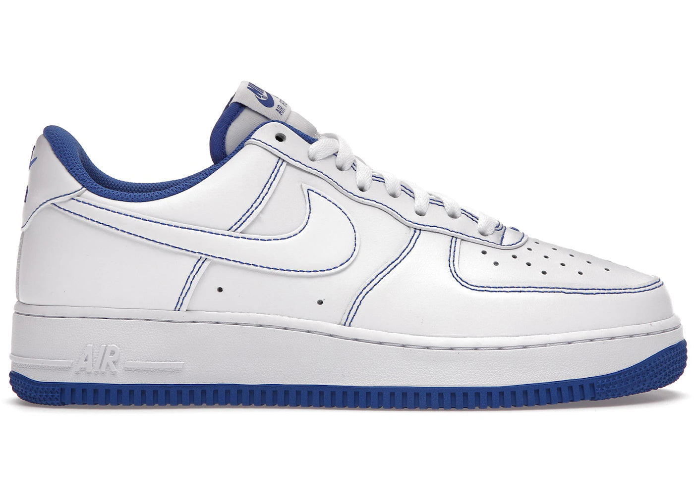 Nike Air Force 1 Low '07-White Game Royal