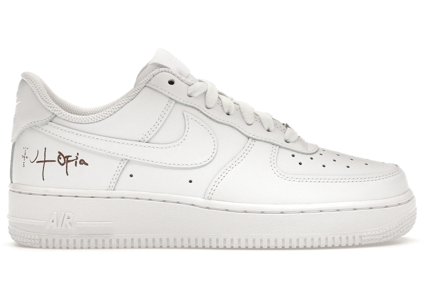 Nike Air Force 1 Low '07-White (Travis Scott Cactus Jack Utopia Edition) (Women's)