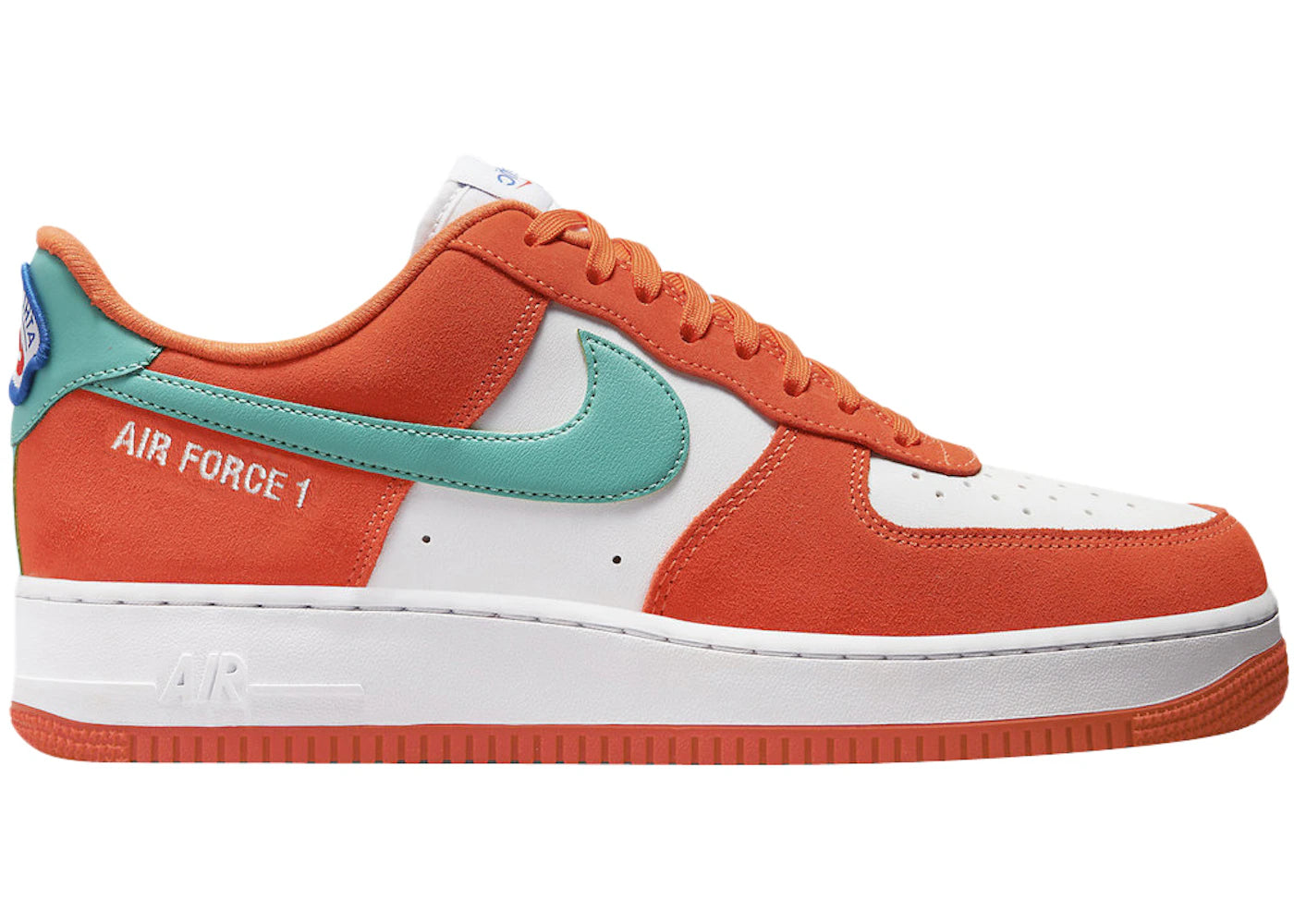 Nike Air Force 1 Low '07 LV8 - Athletic Club Blanc Orange