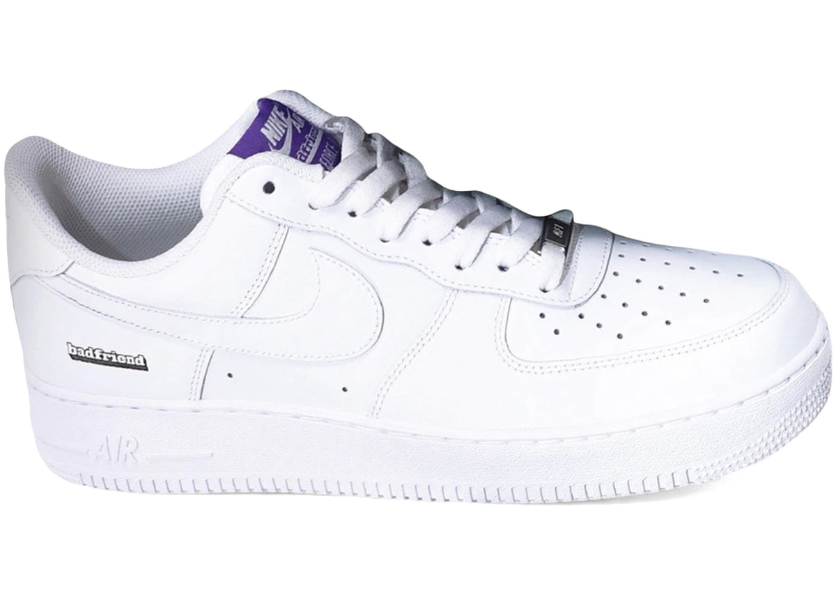 Nike Air Force 1 Low Badfriend White Purple - main view