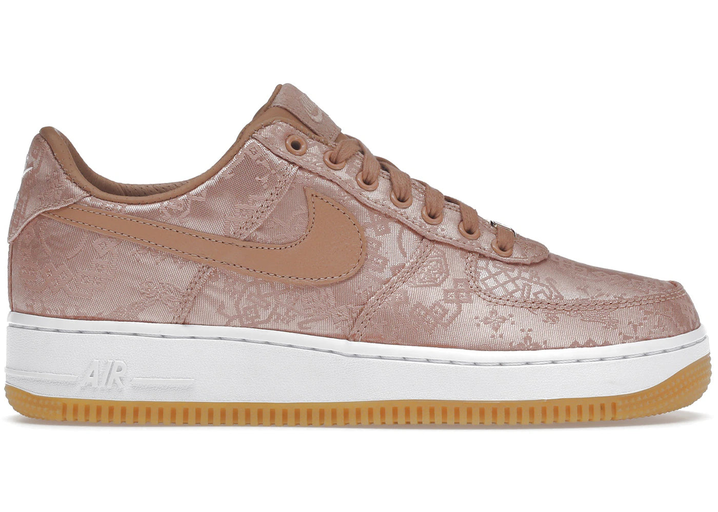 Nike Air Force 1 Low-CLOT Rose Gold Silk (Regular Box)