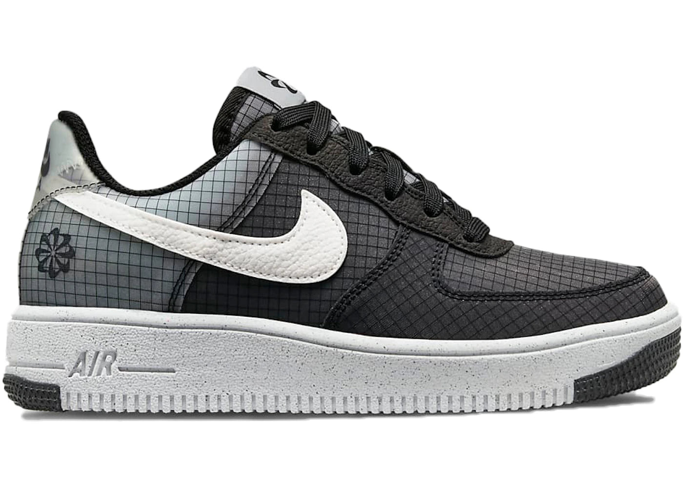 Nike Air Force 1 Low Crater - Noir Gris (GS)