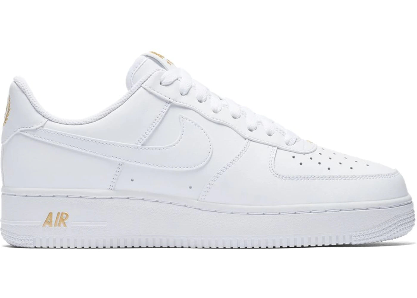 Nike Air Force 1 Low-Crest Logo White