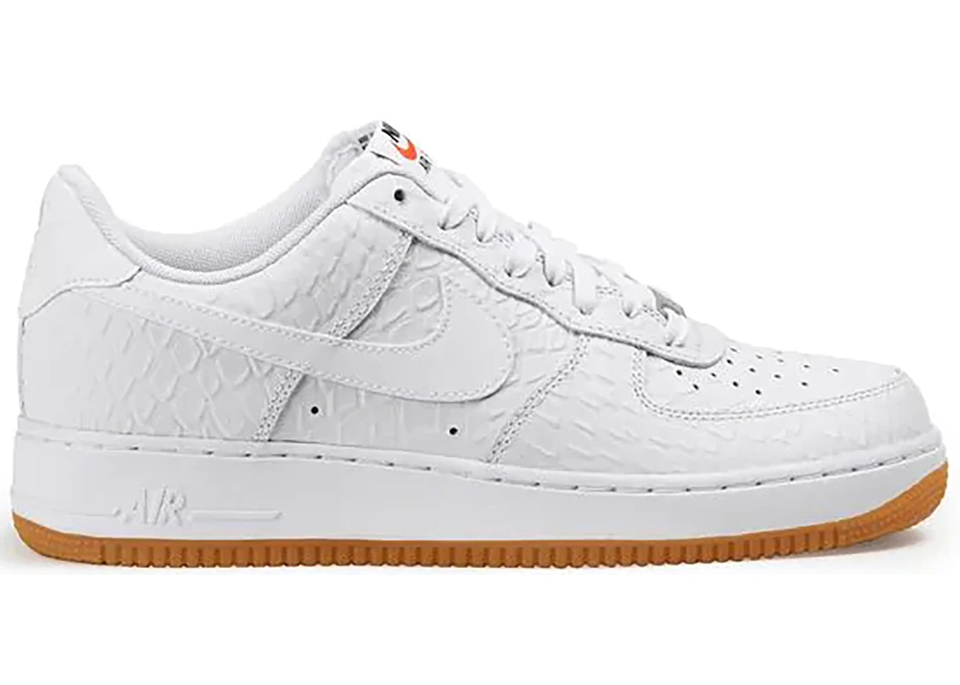 Nike Air Force 1 Low-Croc Gum White
