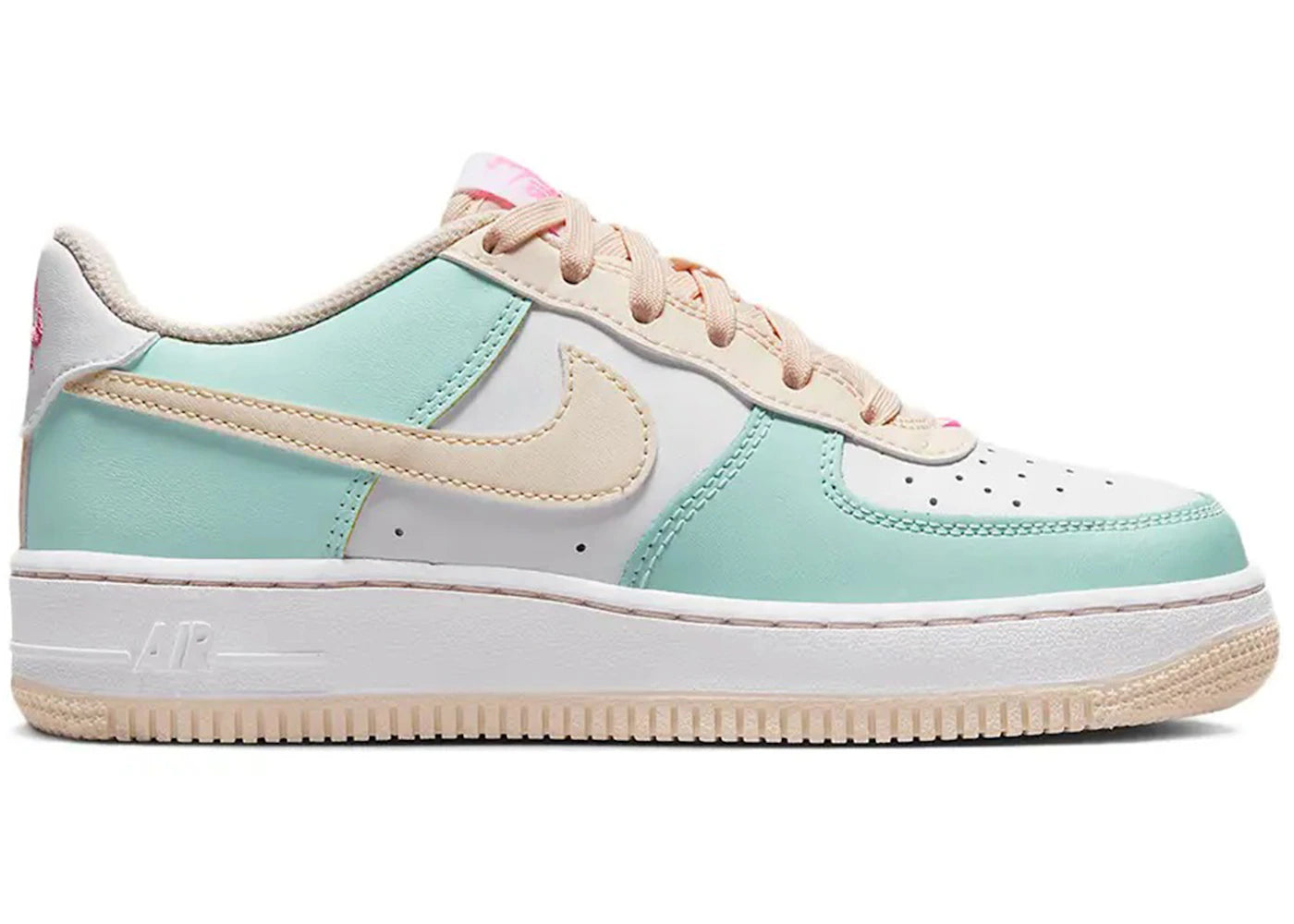 Nike Air Force 1 Low-Emerald Rise Guava Ice (GS)