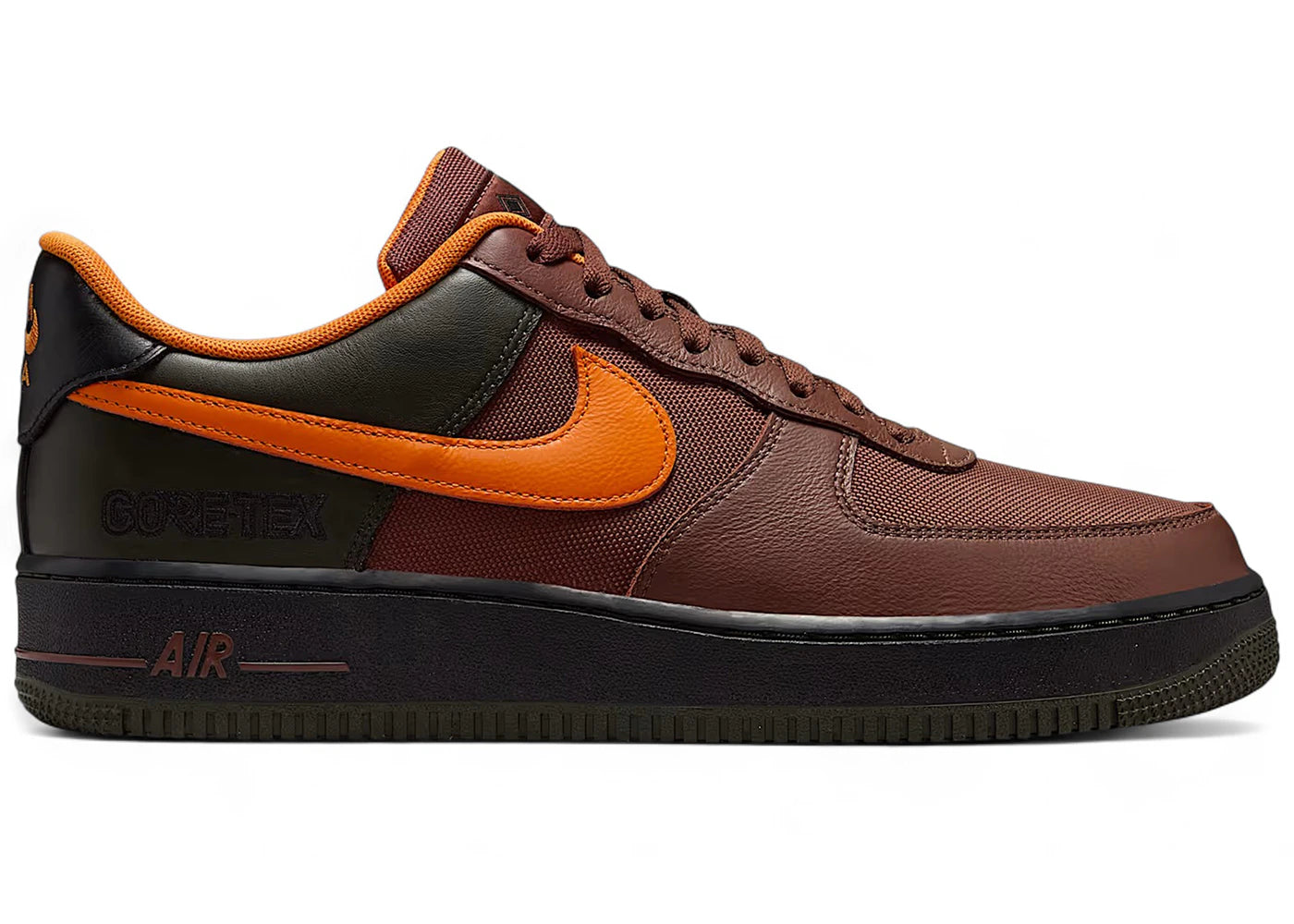 Nike Air Force 1 Low Gore-Tex Marron Céramique Brillante