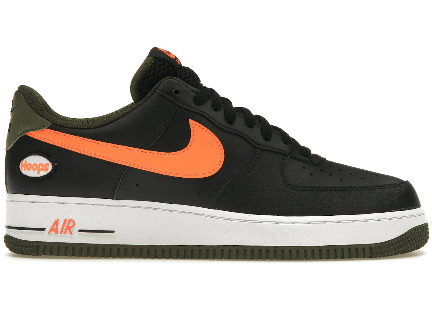Nike Air Force 1 Low-Hoops Black University Gold